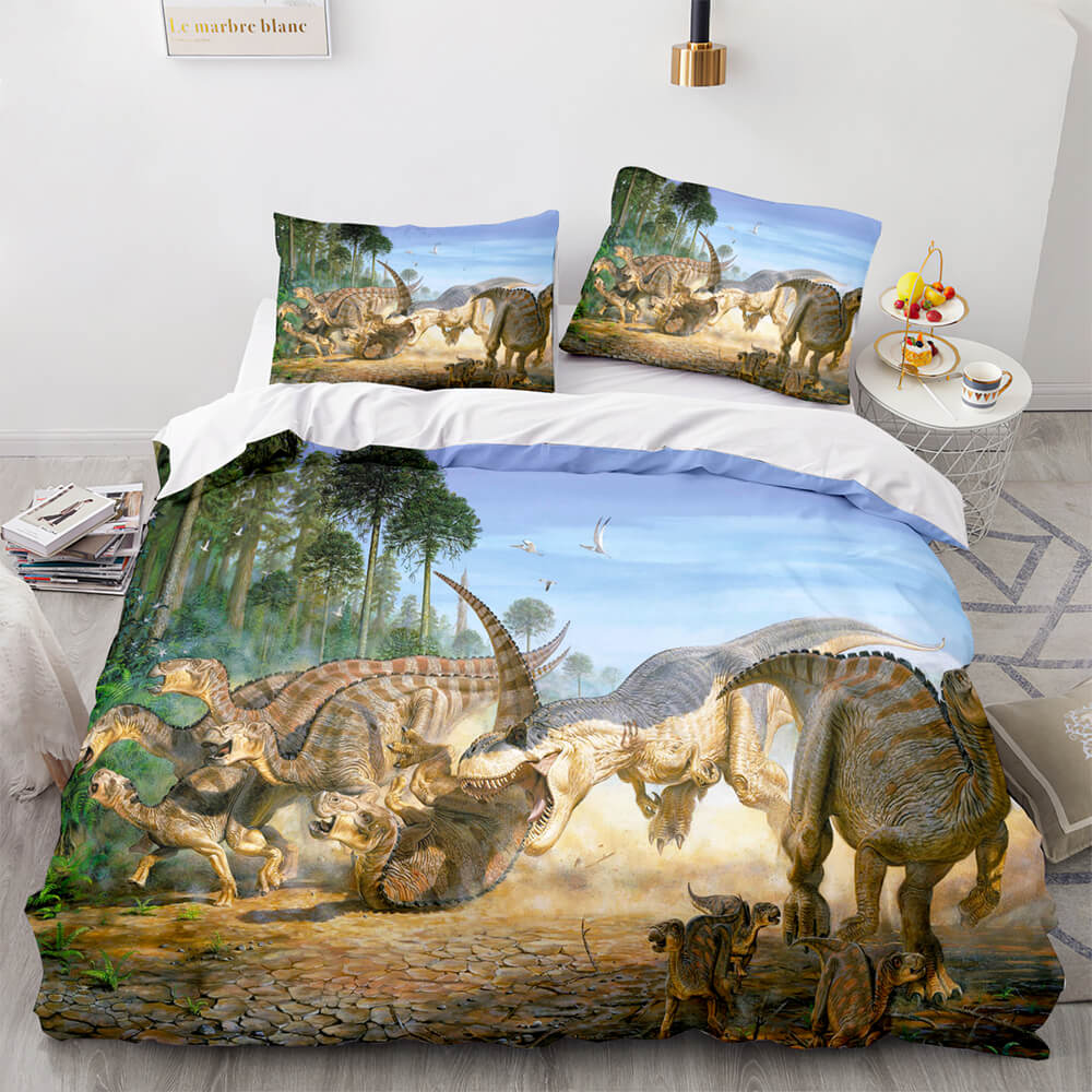 Dinosaur Bedding Set Pattern Quilt Cover Without Filler (Online Order Only)
