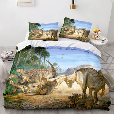 Dinosaur Bedding Set Pattern Quilt Cover Without Filler (Online Order Only)