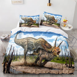 Dinosaur Bedding Set Pattern Quilt Cover Without Filler (Online Order Only)