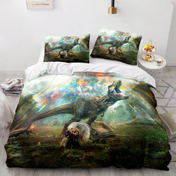 Dinosaur Bedding Set Pattern Quilt Cover Without Filler (Online Order Only)