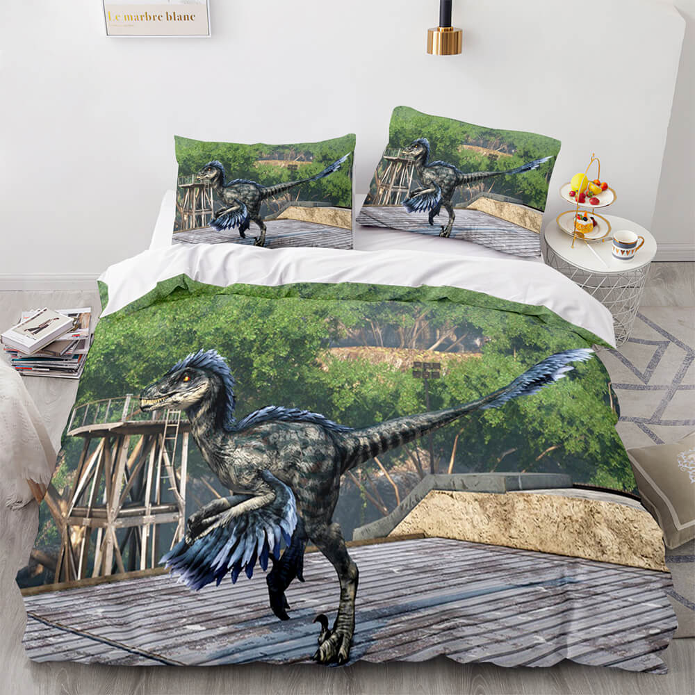 Dinosaur Bedding Set Pattern Quilt Cover Without Filler (Online Order Only)