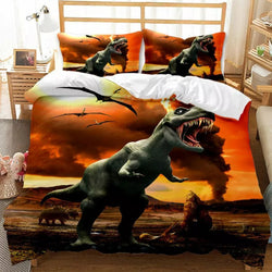 Dinosaur Bedding Set Quilt Cover Without Filler (Online Order Only)