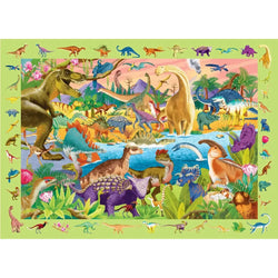 Dinosaurs 100 Piece Seek & Find Jigsaw Puzzle Peter Pauper
