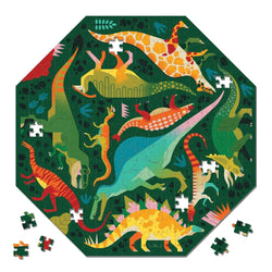 Dinosaurs to Scale 300 Piece Octagon Jigsaw Puzzle Mudpuppy (ONLINE ORDER ONLY)