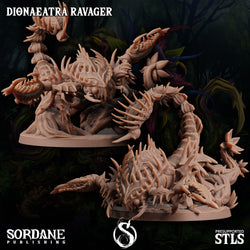 3D Printed Sordane Publishing Dionaeatra Ravager Cupid's Embrace Set 28 32mm D&D (Online Only)