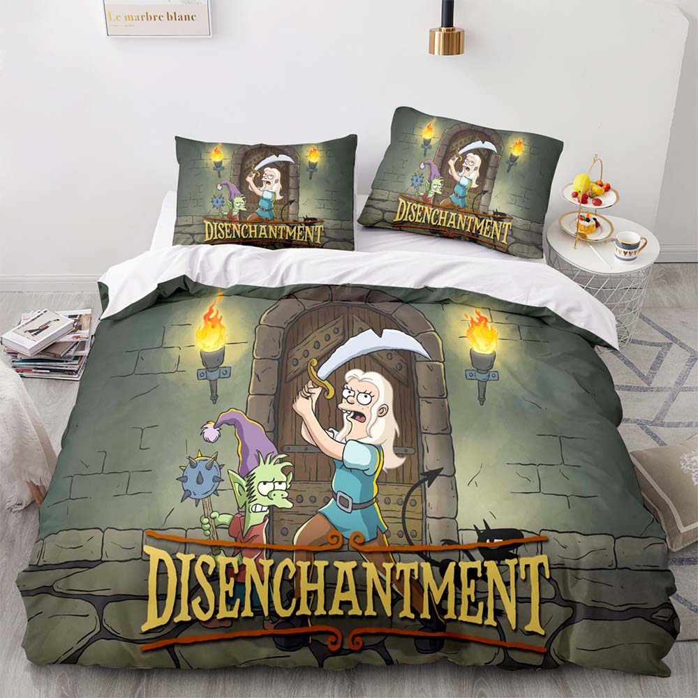 Disenchantment Bedding Set Pattern Quilt Cover Without Filler (Online Order Only)