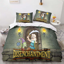 Disenchantment Bedding Set Pattern Quilt Cover Without Filler (Online Order Only)