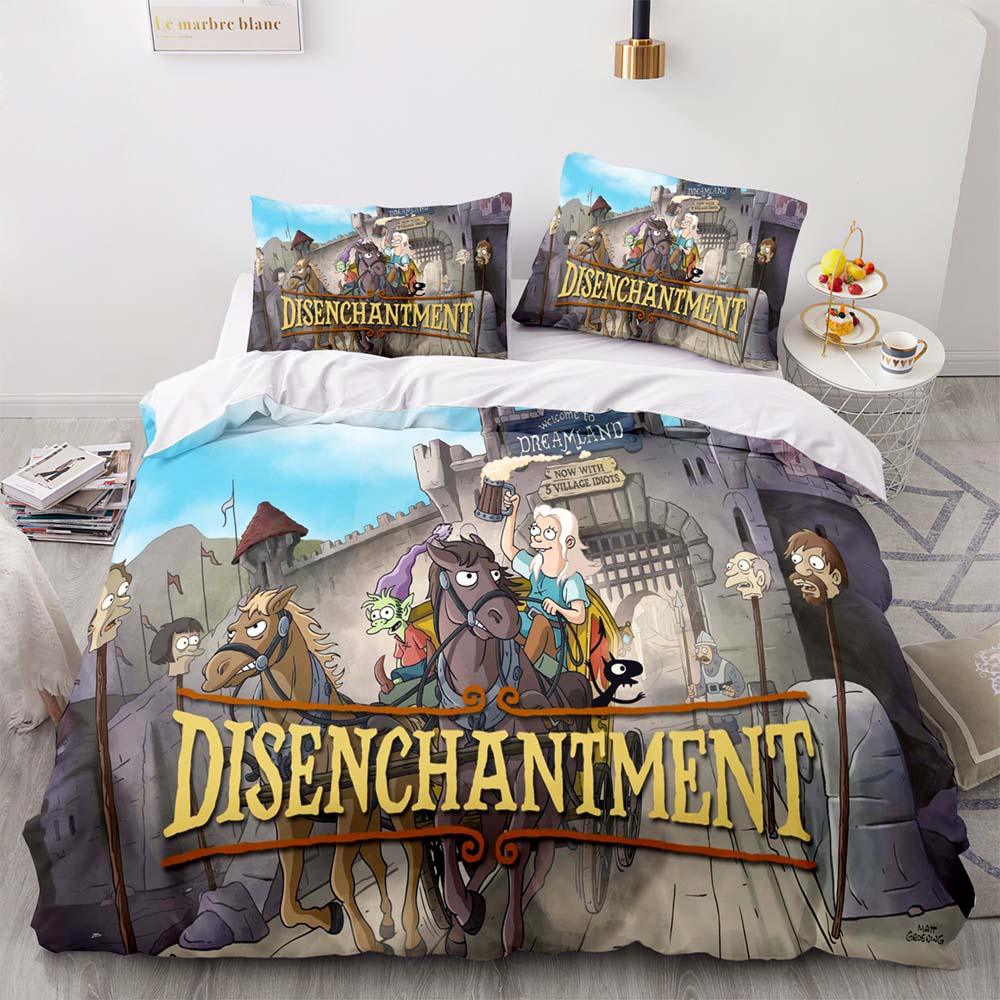 Disenchantment Bedding Set Pattern Quilt Cover Without Filler (Online Order Only)