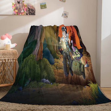 Disenchantment Blanket Flannel Throw Room Decoration (Online Order Only)