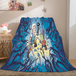 Disenchantment Blanket Flannel Throw Room Decoration (Online Order Only)