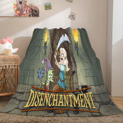 Disenchantment Blanket Flannel Throw Room Decoration (Online Order Only)