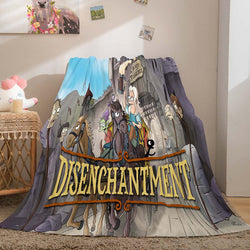 Disenchantment Blanket Flannel Throw Room Decoration (Online Order Only)