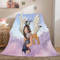 Disenchantment Blanket Flannel Throw Room Decoration (Online Order Only)