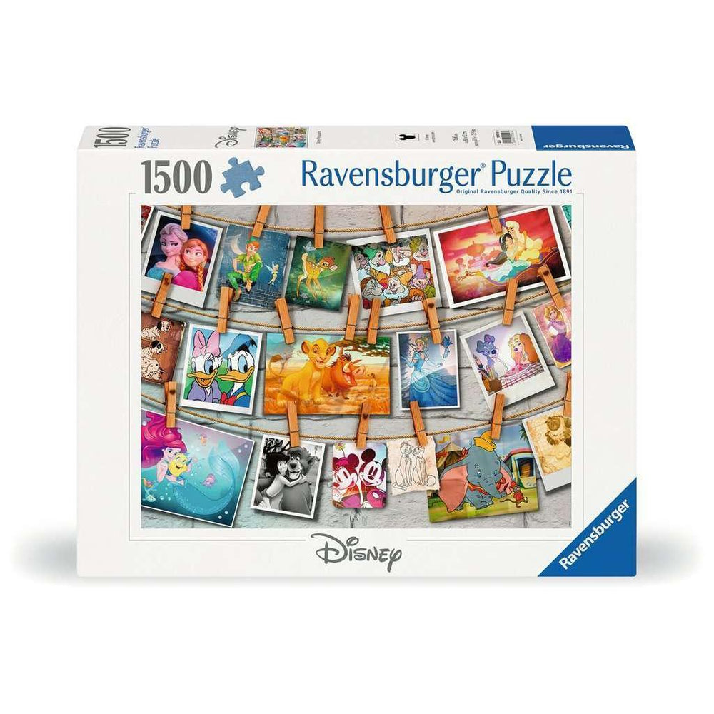 Disney Photographs 1500 Piece Jigsaw Puzzle Ravensburger (ONLINE ORDER ONLY)