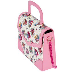 Disney Princess Floral Tattoo Pattern Crossbody Bag by Loungefly (Online Order Only)