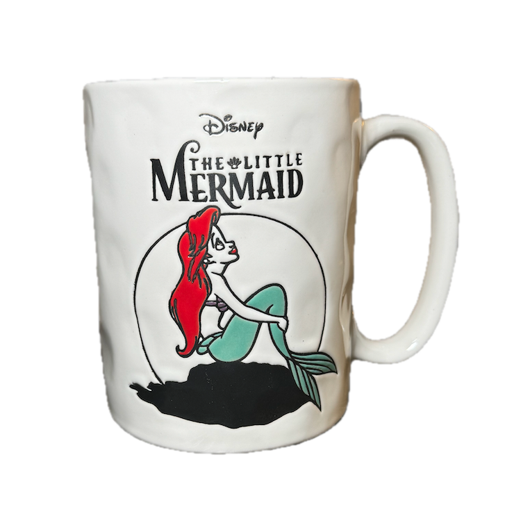 Disney The Little Mermaid Ariel Dimpled 17oz Mug (ONLINE ORDER ONLY)