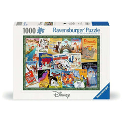 Disney Vintage Movie Posters 1000 Piece Jigsaw Puzzle Ravensburger
