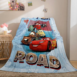 Disney Cars 2 Flannel Fleece Throw Cosplay Blanket (Online Order Only)