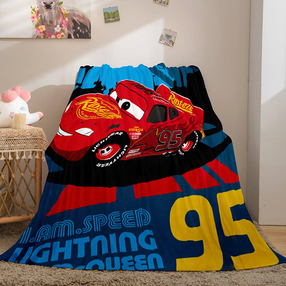 Disney Cars 2 Flannel Fleece Throw Cosplay Blanket (Online Order Only)