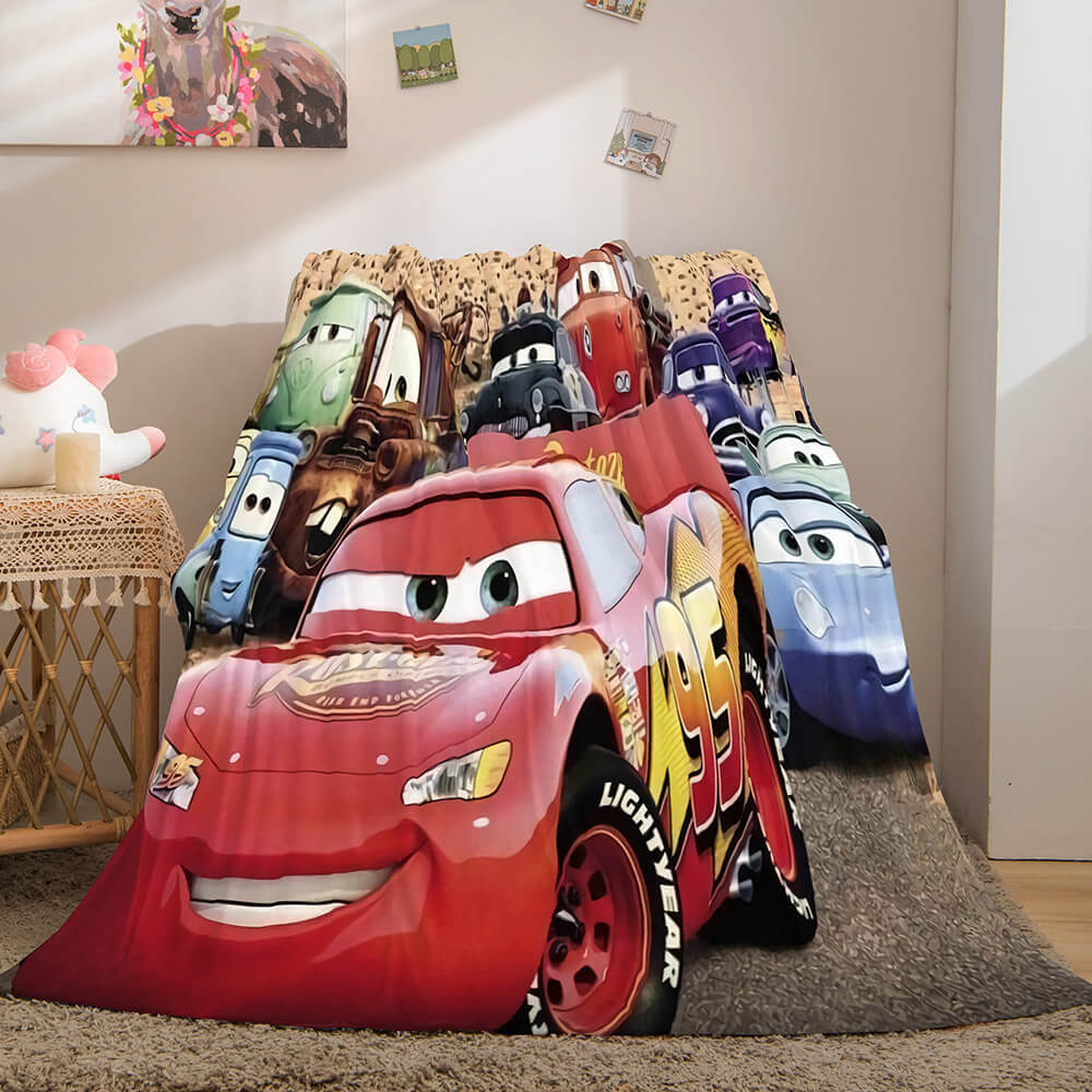Disney Cars 2 Flannel Fleece Throw Cosplay Blanket (Online Order Only)