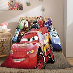 Disney Cars 2 Flannel Fleece Throw Cosplay Blanket (Online Order Only)