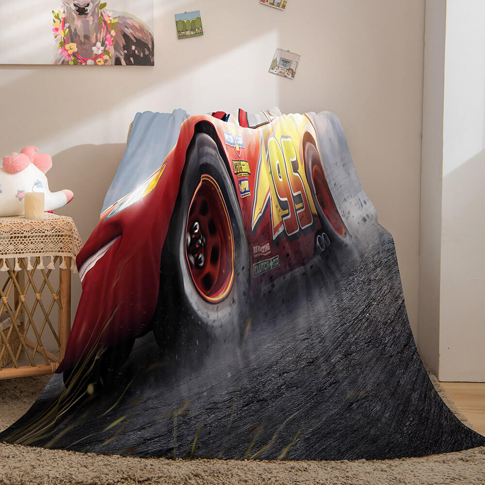 Disney Cars 2 Flannel Fleece Throw Cosplay Blanket (Online Order Only)