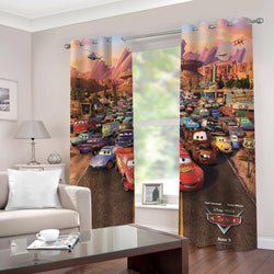 Disney Cars Curtains Cosplay Blackout Window Drapes for Room Decoration (Online Order Only)