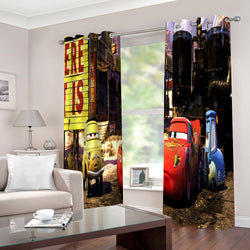 Disney Cars Curtains Cosplay Blackout Window Drapes for Room Decoration (Online Order Only)