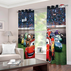 Disney Cars Curtains Cosplay Blackout Window Drapes for Room Decoration (Online Order Only)