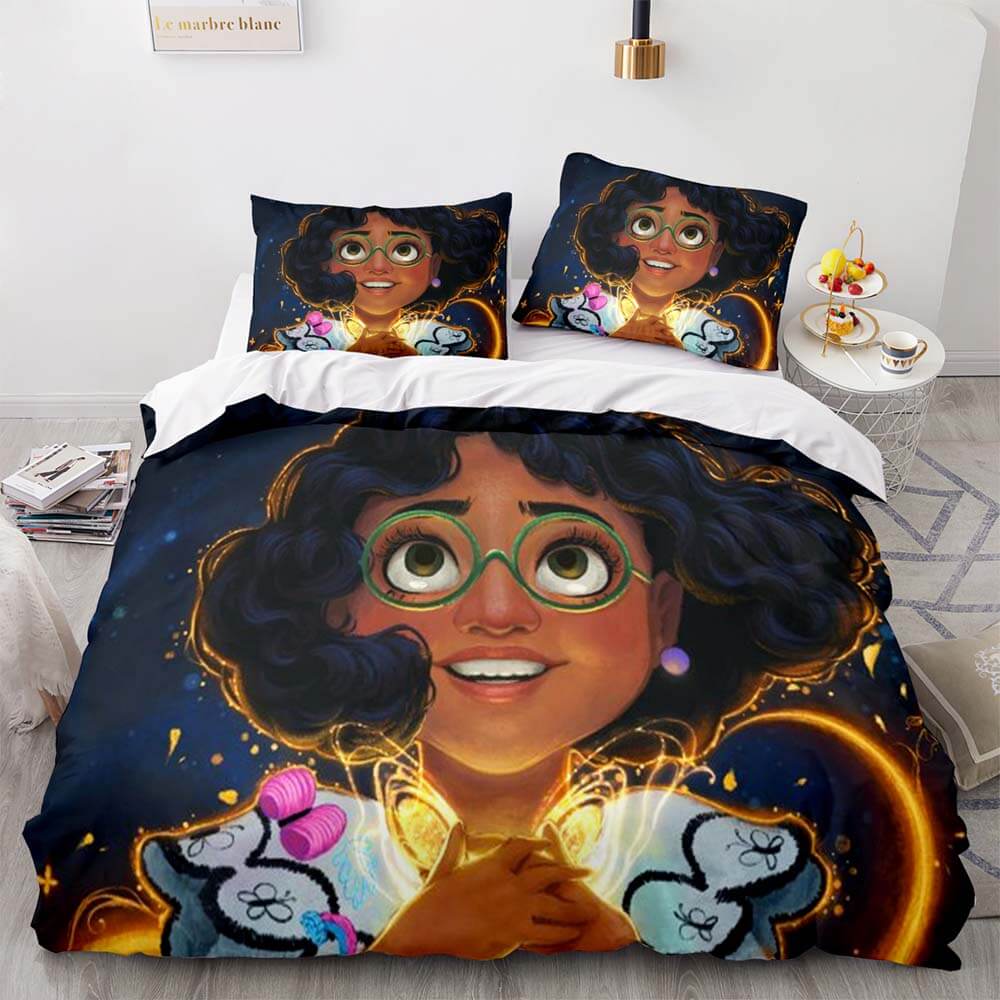 Disney Encanto Bedding Set Quilt Duvet Cover Pillowcase 3 Piece Sets (Online Order Only)
