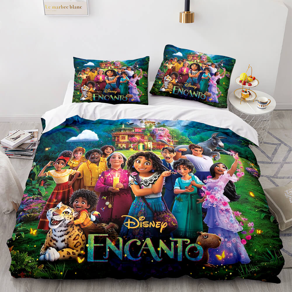 Encanto Bed Set Quilt Cover Pillowcase Room Decoration Bedding Without Filler (Online Order Only)