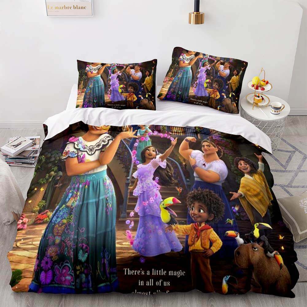 Disney Encanto Bedding Set Quilt Duvet Covers Pillowcase Bedding Sets (Online Order Only)