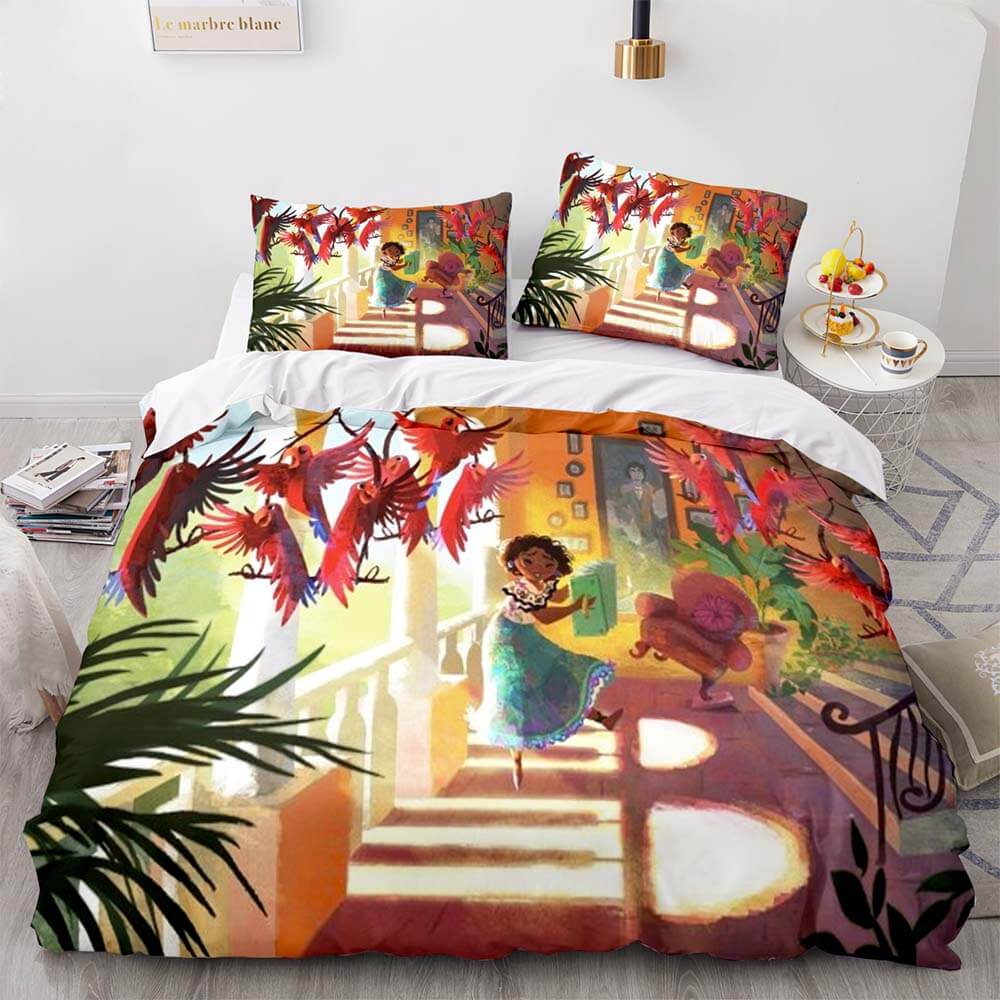 Disney Encanto Bedding Set Quilt Duvet Covers Pillowcase Bedding Sets (Online Order Only)