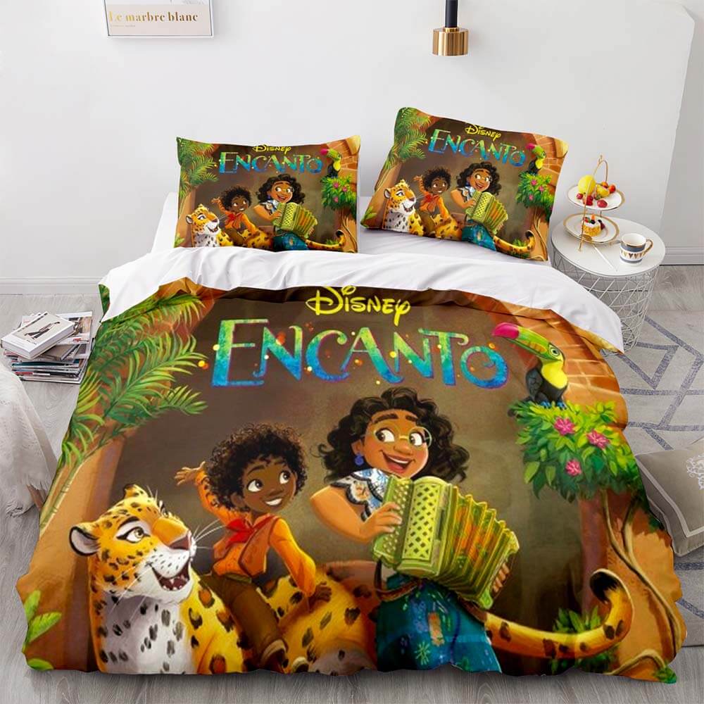 Disney Encanto Bedding Set The Madrigal Family Quilt Duvet Cover Sets (Online Order Only)
