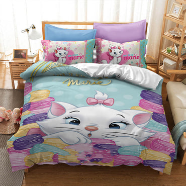 Disney Marie Cat Bedding Sets Pattern Quilt Cover Without Filler (Online Order Only)