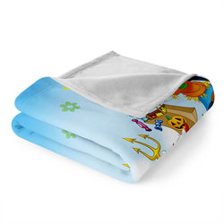 Disney Mickey Mouse Blanket Flannel Throw Room Decoration (Online Order Only)