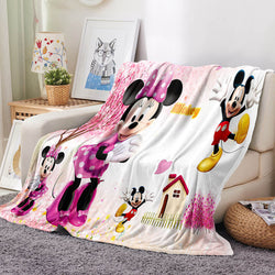 Disney Mickey Mouse Blanket Flannel Throw Room Decoration (Online Order Only)