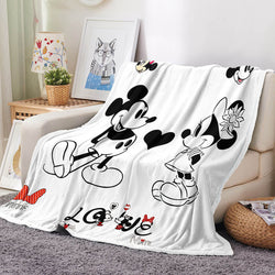 Disney Mickey Mouse Blanket Flannel Throw Room Decoration (Online Order Only)