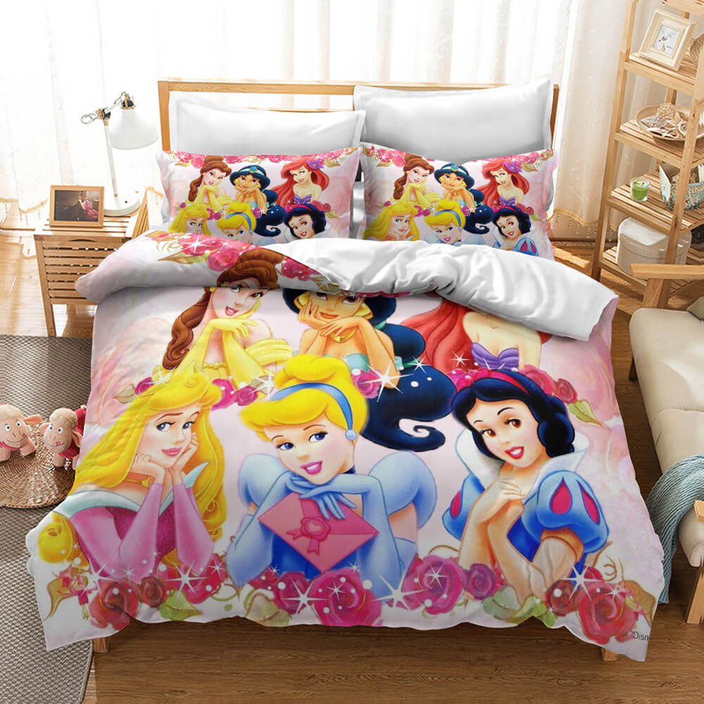 Disney Princess Bedding Set Duvet Covers Without Filler (Online Order Only)