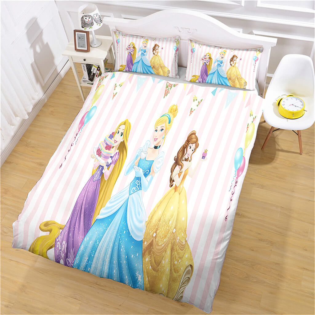 Disney Princess Bedding Set Quilt Cover Without Filler (Online Order Only)