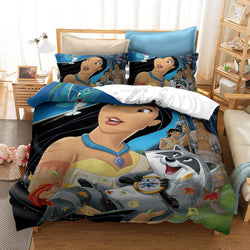 Disney Princess Cosplay Bedding Set Without Filler (Online Order Only)