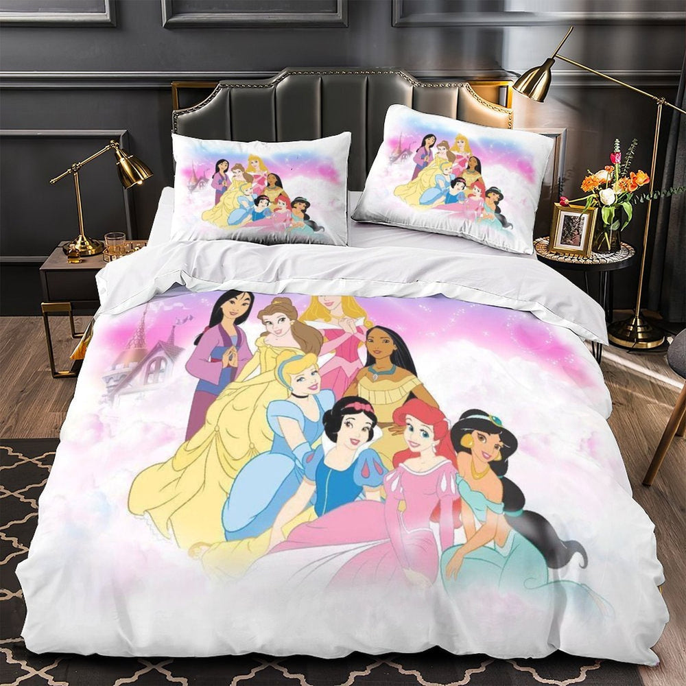 Disney Princess Duvet Cover Pattern Bedding Set Without Filler (ONLINE ORDER ONLY)