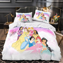 Disney Princess Duvet Cover Pattern Bedding Set Without Filler (ONLINE ORDER ONLY)