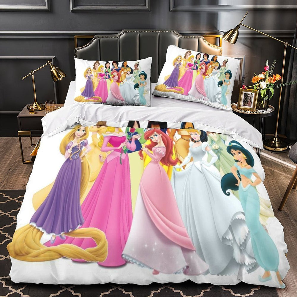 Disney Princess Duvet Cover Pattern Bedding Set Without Filler (ONLINE ORDER ONLY)