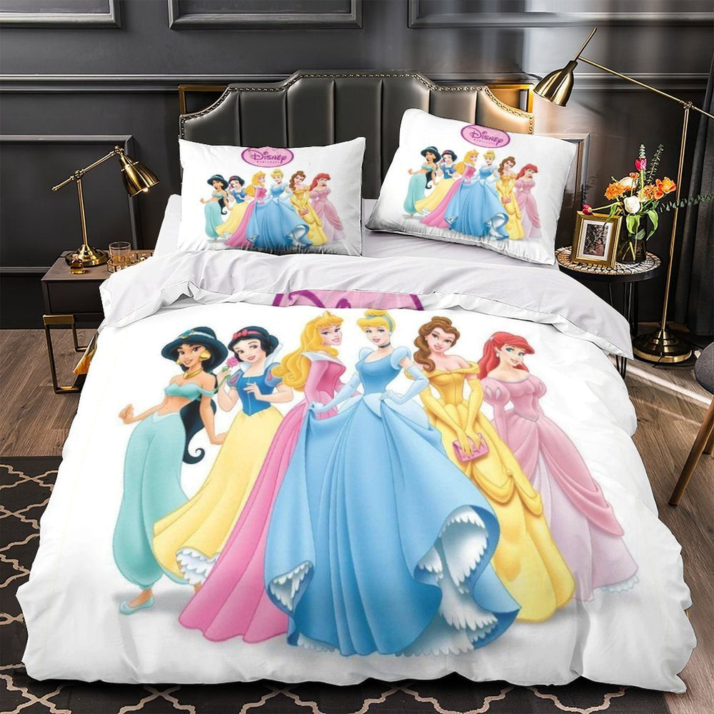 Disney Princess Duvet Cover Pattern Bedding Set Without Filler (ONLINE ORDER ONLY)