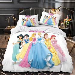 Disney Princess Duvet Cover Pattern Bedding Set Without Filler (ONLINE ORDER ONLY)