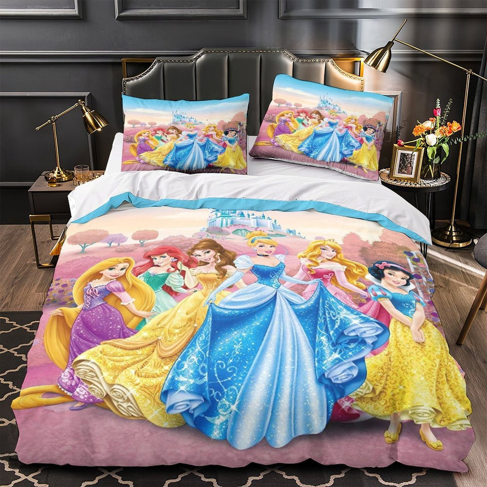 Disney Princess Duvet Cover Pattern Bedding Set Without Filler (ONLINE ORDER ONLY)