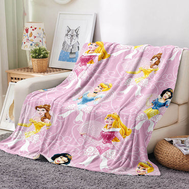 Disney Princess Snow White Blanket Flannel Fleece Throw Cosplay Blanket (Online Order Only)