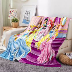 Disney Princess Snow White Blanket Flannel Throw Room Decoration (Online Order Only)