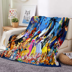 Disney Princess Snow White Blanket Flannel Throw Room Decoration (Online Order Only)